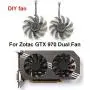 inRobert 75mm GA81S2U DC 12V 0.38A 4Pin Cooler Fan Video Card Fan Replacement for Zotac GTX 970 Dual Fan Graphic Card (DIY Fan) inRobert 75mm GA81S2U DC 12V 0.38A 4Pin Cooler Fan Video Card Fan Replacement for Zotac GTX 970 Dual Fan Graphic Card (DIY Fan)