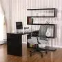 Furmax Office Mid Back Swivel Lumbar Support Desk, Computer Ergonomic Mesh Chair with Armrest (Gray) Furmax Office Mid Back Swivel Lumbar Support Desk, Computer Ergonomic Mesh Chair with Armrest (Gray)