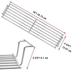 Uniflasy 69866 18 Inch Grill Warming Rack for Weber Spirit 200 Series Spirit E210 S210 E220 S220 Gas Grills with Up Front Controls (2013 - Newer) Grill Upper Rack Grates for Spirit 200 Grill Parts