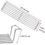 Uniflasy 69866 18 Inch Grill Warming Rack for Weber Spirit 200 Series Spirit E210 S210 E220 S220 Gas Grills with Up Front Controls (2013 - Newer) Grill Upper Rack Grates for Spirit 200 Grill Parts