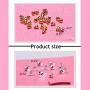 MINIDUO Earring Backs Earring Backings Copper Backs Stopper Bullet Shape Earring Backs Prevent Allergy Jewelry Findings Parts for DIY Jewelry Making (200PCS/100Pairs)