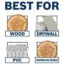 Bosch T118EHM3 3-Piece 3-1/4 In. 14 TPI Special for Stainless Steel T-Shank Jig Saw Blades