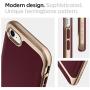 Spigen Neo Hybrid Designed for iPhone SE 2020 Case/Designed for iPhone 8 Case (2017) / Designed for iPhone 7 Case (2016) - Burgundy