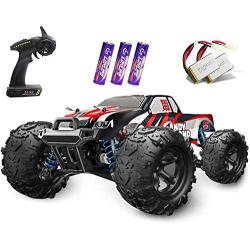 RC Cars, High Speed Remote Control Car, All Terrain Electric Remote Control Off Road Monster Truck, 1:18 Scale 2.4Ghz Radio 4WD Fast 30+ MPH RC Car, with 2 Rechargeable Batteries, Gift for Boys Adults