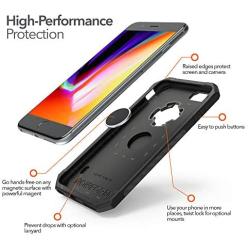 Rokform - iPhone 8/7/6/6s Plus Magnetic Case with Twist Lock, Military Grade Rugged iPhone Case Series (Black)