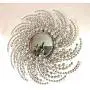 Decorative Starburst Mirror,Metal Wall Mirror,Wall Hanging Mirror in Sunburst Shape (Circle) Decorative Starburst Mirror,Metal Wall Mirror,Wall Hanging Mirror in Sunburst Shape (Circle)
