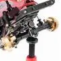 Facibom for 1/24 RC Crawler Axial SCX24 90081 AXI00002 Parts Metal Front & Rear Axle Diff Cover Upgrade Accessories,Front
