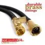 Nifty Grower 100ft Garden Hose - All New Expandable Water Hose with Double Latex Core, 3/4'' Solid Brass Fittings, Extra Strength Fabric Flexible Expanding Hose with Metal 8 Function Spray Nozzle Nifty Grower 100ft Garden Hose - All New Expandable Water Hose with Double Latex Core, 3/4'' Solid Brass Fittings, Extra Strength Fabric Flexible Expanding Hose with Metal 8 Function Spray Nozzle
