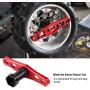Zouminy Metal Accessory 17mm Wheel Nut Sleeve Wrench Tool for RC Car Remote Control Model