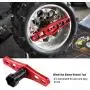 Zouminy Metal Accessory 17mm Wheel Nut Sleeve Wrench Tool for RC Car Remote Control Model