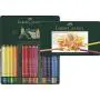 Faber-Castel 110060 Polychromos Colored Pencil Set In Metal Tin, 60 Pieces Faber-Castel 110060 Polychromos Colored Pencil Set In Metal Tin, 60 Pieces