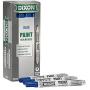 DIXON Industrial Paint Markers, Medium Tip, Box of 12 Markers, Blue (80228)
