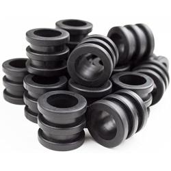 Brybelly Hard Rubber Bumpers for Standard Foosball Tables (Pack of 16)