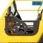 EAG Military Star 2 Tubular Door with Side View Mirror Fit for 97-06 Wrangler TJ