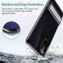 ESR Metal Kickstand Case Compatible with Samsung Galaxy S20 Plus (6.7-Inch) [Vertical and Horizontal Stand] [Reinforced Drop Protection] [Flexible TPU Case] – Clear