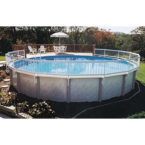 GLI Above Ground Pool Fence Base Kit (8 Section) GLI Above Ground Pool Fence Base Kit (8 Section)