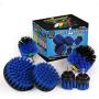 Pool Accessories - Cleaning Supplies - Drill Brush - 5 Piece Spin Brush Pool Cleaning Kit - Pool Supplies - Slide - Deck Brush - Hot Tub - Spa - Pond Liner - Pool Brush - Carpet Cleaner