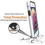 EXSEK iPhone 5/5S SE(2016) Case, Hybrid Ultra Slim 3 Color Case Shockproof [Anti-Slip] [Extra Front Raised Lip] Scratch Resistant Soft Gel Bumper Rugged Case for iPhone 5/5S (Black + White)