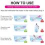 Electype Immersion Heater,Portable Electric Submersible heating instant Hot Water Heater with Metal Guard Cover to Heat 5 Gallons of Water in Minutes,Great for Small Bath Tub- U.S Version (2-Pink)