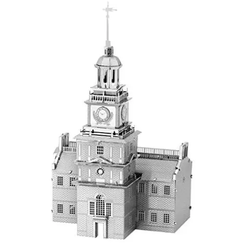 Fascinations Metal Earth Independence Hall 3D Metal Model Kit Fascinations Metal Earth Independence Hall 3D Metal Model Kit