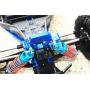 GPM Traxxas Rustler 4X4 VXL (67076-4) Upgrade Parts Aluminum Front Shock Tower - 1Pc Set Blue