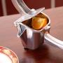 Heavy Duty Single Press Lemon Squeezer, Hand Squeezer,Premium Quality Metal Aluminum alloy Lemon Squeezer, Manual Citrus Press Juicer, Lemon Lime juice, orange juice, apple juice