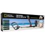 NATIONAL GEOGRAPHIC PRO Series Metal Detector - Ultimate Treasure Hunter with Pinpointer, Large Waterproof 10'' Coil - Lightweight and Collapsible for easy travel