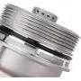 Oil Filter Housing Cap Assembly with Oil Plug for 2005-2019 Toyota RAV4 4Runner Tundra Fj Cruiser Venza Avalon Sienna Camry Highlander RX350 - Replace 15620-31060, 1562031060, 15643-31050, 1564331050