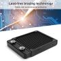 Ultra-Thin Water-Cooled Radiator, AS120-T Aluminum Heat Dissipation Water-Cooled Heatsink 120mm Water Cooling Cooler for PC Water Cooling System, Industry Instruments, Electronic Chip Cooling