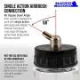 Master Airbrush (Pack of 10) TB-003 Empty 3/4 Ounce (22cc) Glass Jar Bottles with 60° Down Angle Adaptor Lid Assembly - Fits Single-Action Siphon Feed Airbrushes, Use with Master Badger Paasche, Iwata Master Airbrush (Pack of 10) TB-003 Empty 3/4 Ounce (22cc) Glass Jar Bottles with 60° Down Angle Adaptor Lid Assembly - Fits Single-Action Siphon Feed Airbrushes, Use with Master Badger Paasche, Iwata