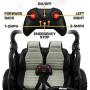 Two (2) Seater Ride On Kids Car Truck w/ Remote | Large 12V Battery Licensed Kid Car to Drive 3 Speeds, Leather Seat, MP3 Music by Bluetooth, FM Radio, Rubber Tires