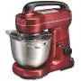 Hamilton Beach Electric Stand Mixer, 4 Quarts, Dough Hook, Flat Beater Attachments, Splash Guard 7 Speeds with Whisk, Red Hamilton Beach Electric Stand Mixer, 4 Quarts, Dough Hook, Flat Beater Attachments, Splash Guard 7 Speeds with Whisk, Red