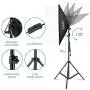 Kshioe Photography Lighting Kit:6.5x10feet/2x3m Backdrops Stand Support System, 5 in 1 reflectors, 1600w 5500k Umbrellas Softbox Continuous Lighting Kit for Portrait, Product and Video Shooting Kshioe Photography Lighting Kit:6.5x10feet/2x3m Backdrops Stand Support System, 5 in 1 reflectors, 1600w 5500k Umbrellas Softbox Continuous Lighting Kit for Portrait, Product and Video Shooting