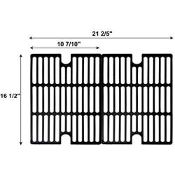 Grill Valueparts 16.5 Grates (2-Pack) for Smoke Hollow PS9900 7000CGS, Charbroil 463722315 463722313 463722416 463750914 G312-0K02-W1 463770915 Kingsford BC222 Expert XG1910200103