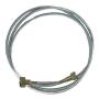 341210C91 80'' Tachometer Cable with Metal Covering Fits International 600 650 666 766 806 856 1026 1206 1256 1456 3088 3288 4166 4186 4366