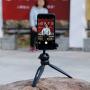 Ulanzi ST-02S Aluminum Phone Tripod Mount w Cold Shoe Mount, Support Vertical and Horizontal, Universal Metal Adjustable Clamp for iPhone 10 Pro Max XS Xs Max X 8 7 Plus Samsung Android Smartphones