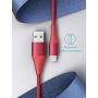Xcentz Lightning Cable 3ft, MFi Certified iPhone Charger, Braided Nylon Fast Charging iPhone Cable with Premium Metal Connector for iPhone 11/11 Pro/X/XS/XR/XS Max/8, iPad Mini/Air, Red Xcentz Lightning Cable 3ft, MFi Certified iPhone Charger, Braided Nylon Fast Charging iPhone Cable with Premium Metal Connector for iPhone 11/11 Pro/X/XS/XR/XS Max/8, iPad Mini/Air, Red