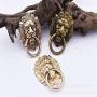 ShungFun 3Pcs Lion Pattern Cell Phone Ring Stand Holder Metal Buckle Tablet Finger Ring Kickstand for All Phones Tablets