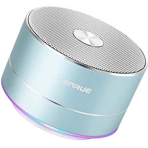 LENRUE Portable Wireless Bluetooth Speaker with Built-in-Mic,Handsfree Call,AUX Line,TF Card Slot,HD Sound and Bass for iPhone Ipad Android Smartphone and More