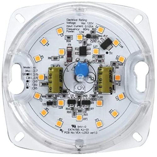 Silverlite 3'' PCB Size,4.04'' Overall Size,10W,3000K,750LM,120V,CRI90,Dimmable LED Light Engine,Retrofit Light Kit for Ceiling Flush Light,Ceiling Fan Light,Pendant,Lantern,Garden light, UL/ES/JA8 Silverlite 3'' PCB Size,4.04'' Overall Size,10W,3000K,750LM,120V,CRI90,Dimmable LED Light Engine,Retrofit Light Kit for Ceiling Flush Light,Ceiling Fan Light,Pendant,Lantern,Garden light, UL/ES/JA8