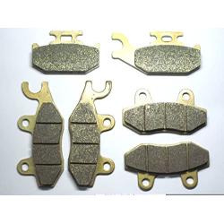 Master Chen Front Rear Brake Pads Brakes for Yamaha Rhino 660 YXR 660 2004-2007 / Raptor YFM 700 R 2006-2012 MC0004-001