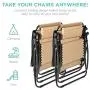 Best Choice Products Set of 2 Adjustable Steel Mesh Zero Gravity Lounge Chair Recliners w/Pillows and Cup Holder Trays, Beige Best Choice Products Set of 2 Adjustable Steel Mesh Zero Gravity Lounge Chair Recliners w/Pillows and Cup Holder Trays, Beige
