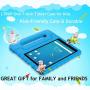 LTROP Onn 7 Inch Tablet Case, Surf Onn 7 Tablet Case, Shockproof Handle Stand Child Proof Case for Walmart Onn 7'' Tablet Android 2020/ 2019 ( Model: 100005206/ 100015685 ) - Blue
