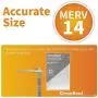 CleanReal 20×20×1 High Grade MERV14 Air Filter for AC Furnace or HVAC, Defense of ALL Pollutants, Pollen, Pet Dander, Smoke & PM2.5, 4-pack CleanReal 20×20×1 High Grade MERV14 Air Filter for AC Furnace or HVAC, Defense of ALL Pollutants, Pollen, Pet Dander, Smoke & PM2.5, 4-pack