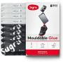 Sugru Moldable Glue - Original Formula - All-Purpose Adhesive, Advanced Silicone Technology - Holds up to 4.4 lb - Black & White 8-Pack