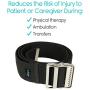 Vive Gait Belt (60 Inch) - Transfer Assist Device for Seniors, Elderly, Pediatric, Bariatric, Occupational and Physical Therapy - Medical Nursing Safety Long Gate Strap with Quick Release Metal Buckle