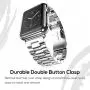 Watch Band Silver 38MM/40MM Stainless Steel Strap Wristband for Apple Watch Series4/3/2/1 All Version Comfortable Durable Folding Metal Clasp Classic Buckle Wrist Watch Strap,Updated Version Watch Band Silver 38MM/40MM Stainless Steel Strap Wristband for Apple Watch Series4/3/2/1 All Version Comfortable Durable Folding Metal Clasp Classic Buckle Wrist Watch Strap,Updated Version
