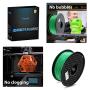 TIANSE Green PLA 3D Printer Filament 1.75mm 1KG Spool Filament for 3D Printing, Dimensional Accuracy +/- 0.03 mm