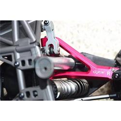 GPM for Traxxas Unlimited Desert Racer 4X4 (#85076-4) Upgrade Parts Aluminum Front Upper Suspension Arm - 8Pc Set Blue