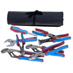 Channellock CBR-8A Code Blue Set with Tool Roll, 8-Piece